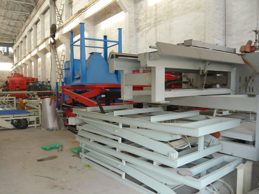 Производственная линия доски Mgo стальной структуры автоматическая с производственной мощностью 1500 листов