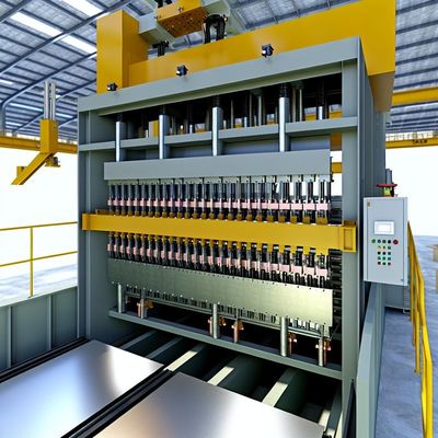 Быстровозводимая машина для производства стеновых панелей 380В с толщиной материала 0,3-0,8 мм