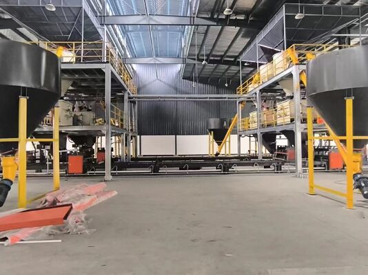 Станок для формования стеновых панелей, предлагающий производство плит с изоляцией из XPS