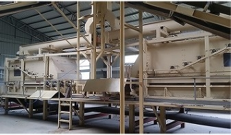 5-10 тонн/день Цвет Customized Gypsum Board Производственная линия PLC Control
